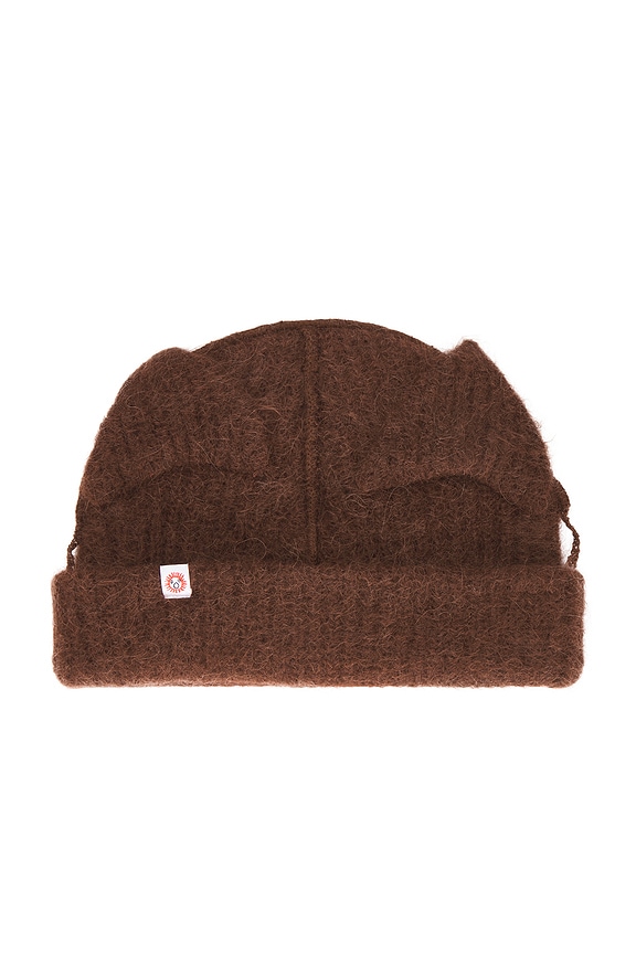 Charles Jeffrey LOVERBOY Supersized Chunky Ears Beanie in Black | FWRD