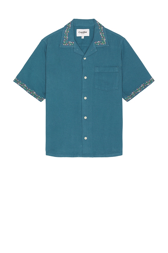 Sacai Sun Surf Diamond Head Shirt in Khaki | FWRD