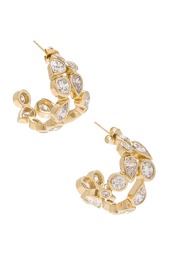 ピアス MiuMiu Miu Miu l Pearl Earrings 5JO9082F6X F0SAJ Miu Miu Crystal and Pearl Drop Earrings