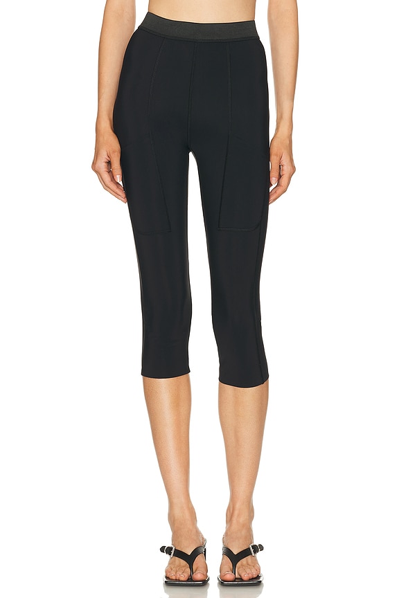 womens midi holiday dresses Basic Capri Knit Pant – Orseund Iris main image 1