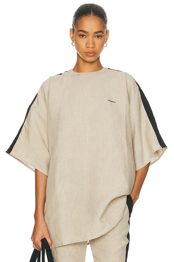 Acne Studios Eniko Top in Grey Melange | FWRD