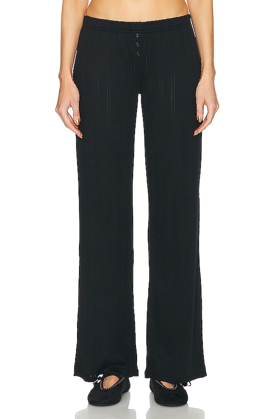 パンツ MUGLER Cut-out pants Black Black Cutout Trousers by Mugler on Sale