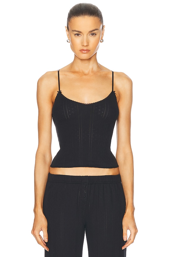 【prankproject】Front Hook Eye Camisole Front Hook Eye Camisole