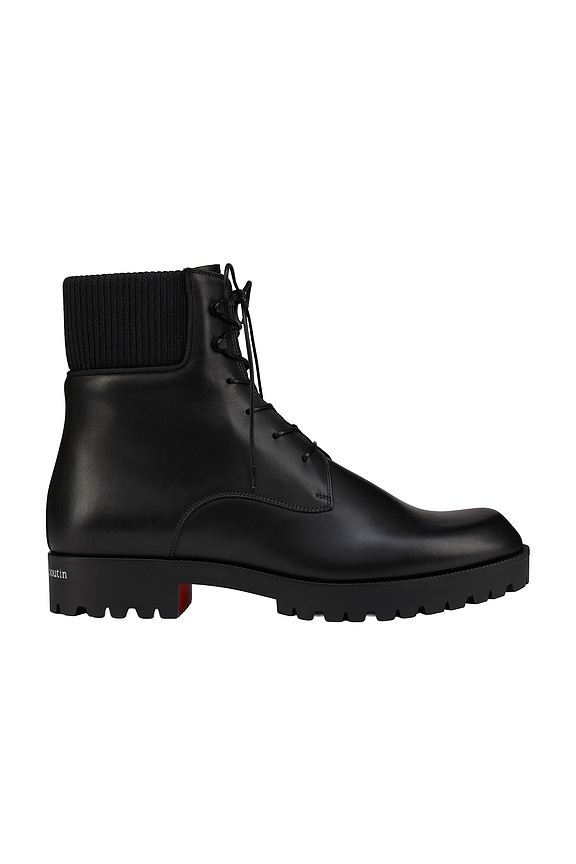 Balenciaga Strike Zip Bootie in Black | FWRD