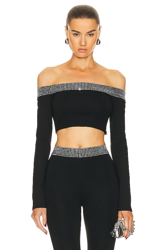 Charo Ruiz Ibiza Cata Top in Black | FWRD