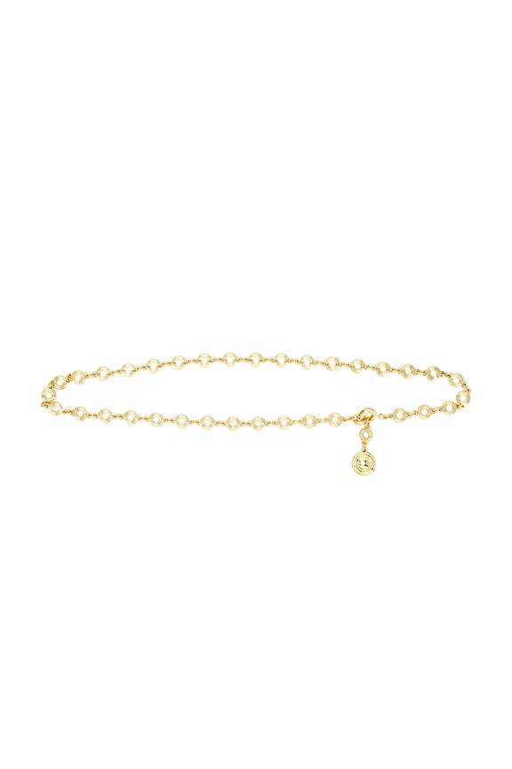 Cult Gaia Dulce Belt in Antique Brass | FWRD display picture 2