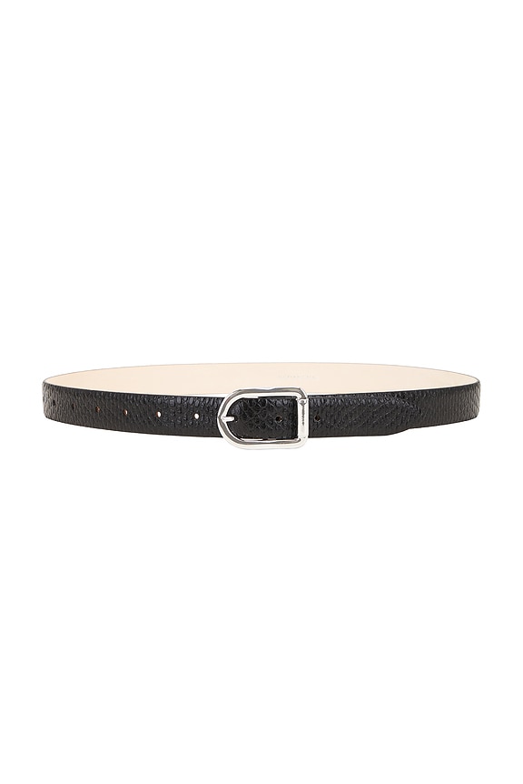 Acne studios 黒 レザーベルト Acne Studios ベルト - Black | FWRD