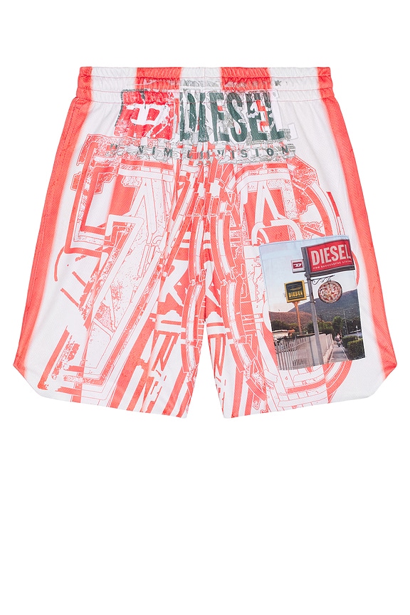 Rick Owens Basket Swinger Shorts in Red | FWRD