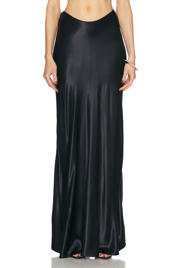 RICK OWENS LILIES Sasha Skirt in Black | FWRD