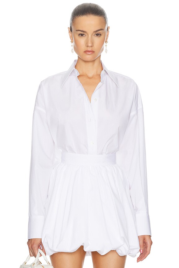 ワンピース DOLCE  GABBANA Women Mid Skirts F6JEYTFUBGE W0001 WHITE Dolce & Gabbana Mini Skirt in Optical White | FWRD