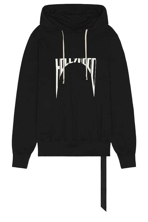 Amiri Staggered Chrome Hoodie in Black | FWRD
