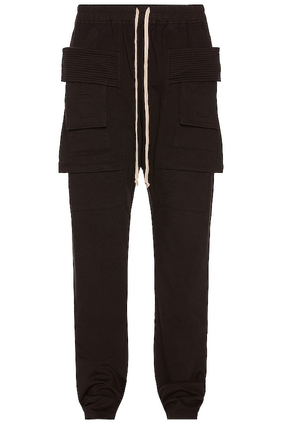 DRKSHDW by Rick Owens Creatch Cargo Drawstring Pants in