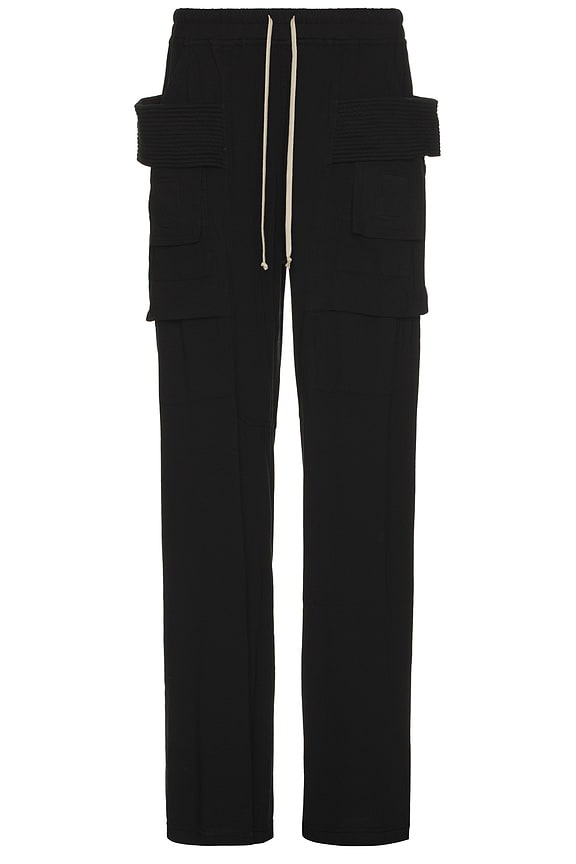 DRKSHDW by Rick Owens Creatch Cargo Drawstring Pants in