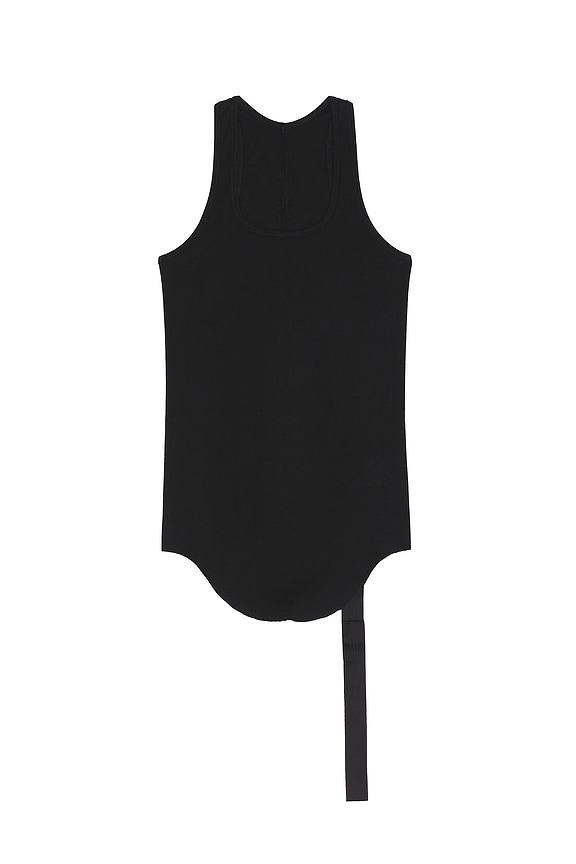Rick Owens Basic Rib Tank in Dark Dust | FWRD