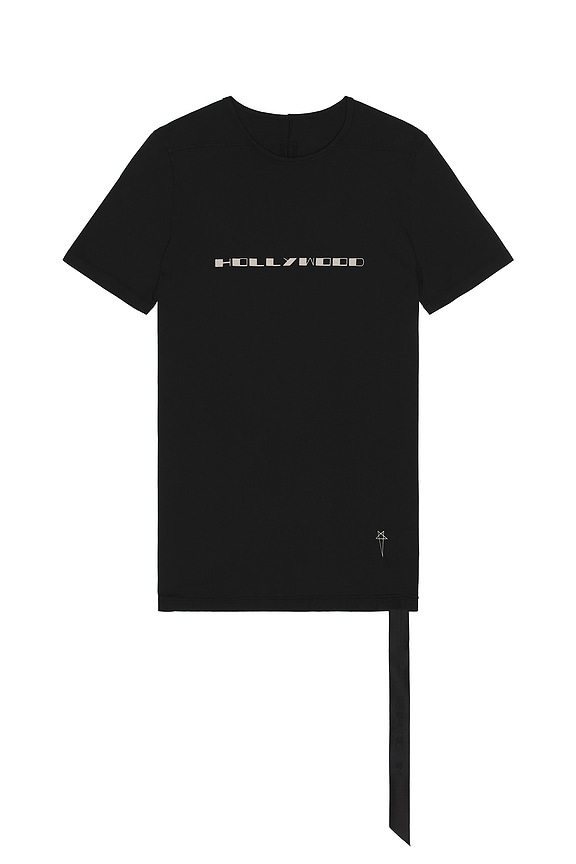VERSACE Versace Logo Print T-Shirt in Black | FWRD
