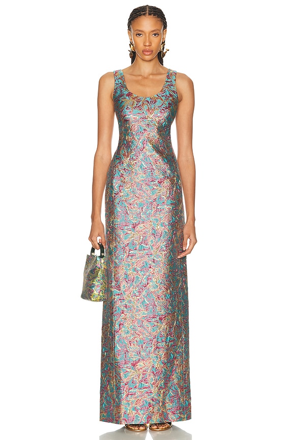 light blue halter midi dress Baby Blue Floral Print Halter Midi Dress