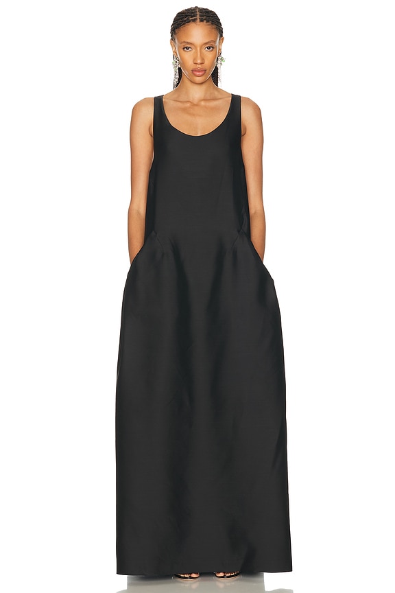 raquel allegra halter dress Raquel Allegra Halter Midi Dress