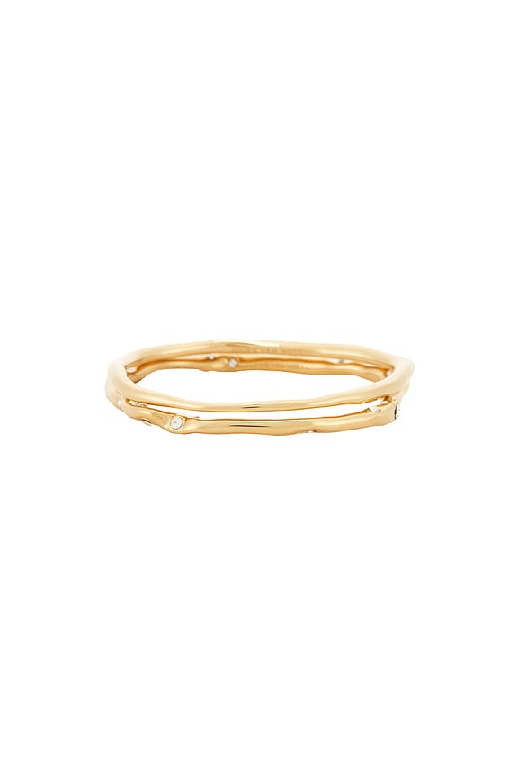 Loewe Anagram Bracelet in Gold | FWRD