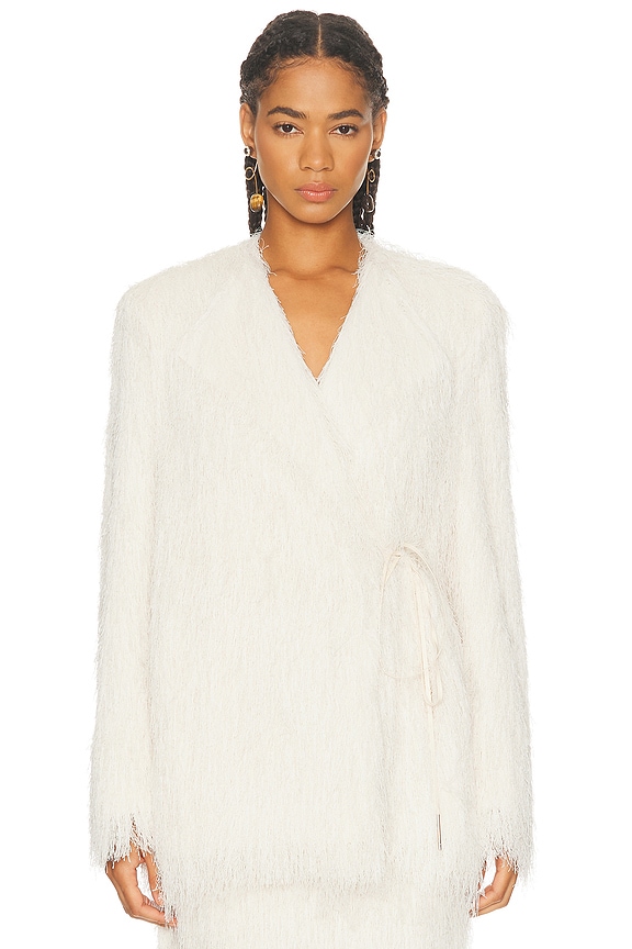 Dries Van Noten Cresta Top in White | FWRD