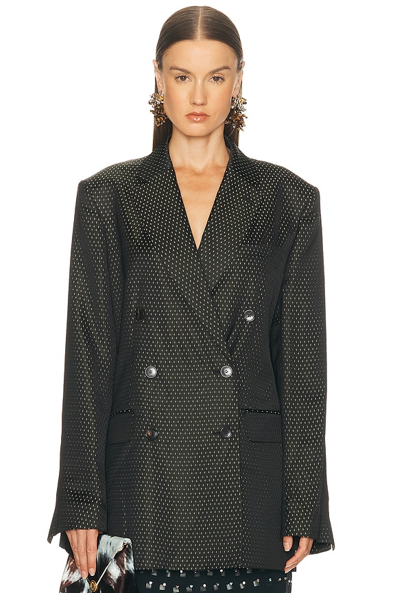 【ALUDE SELECT】black gord tweed jacket ALUDE SELECT】black gord tweed jacket ALUDE SELECT】Black