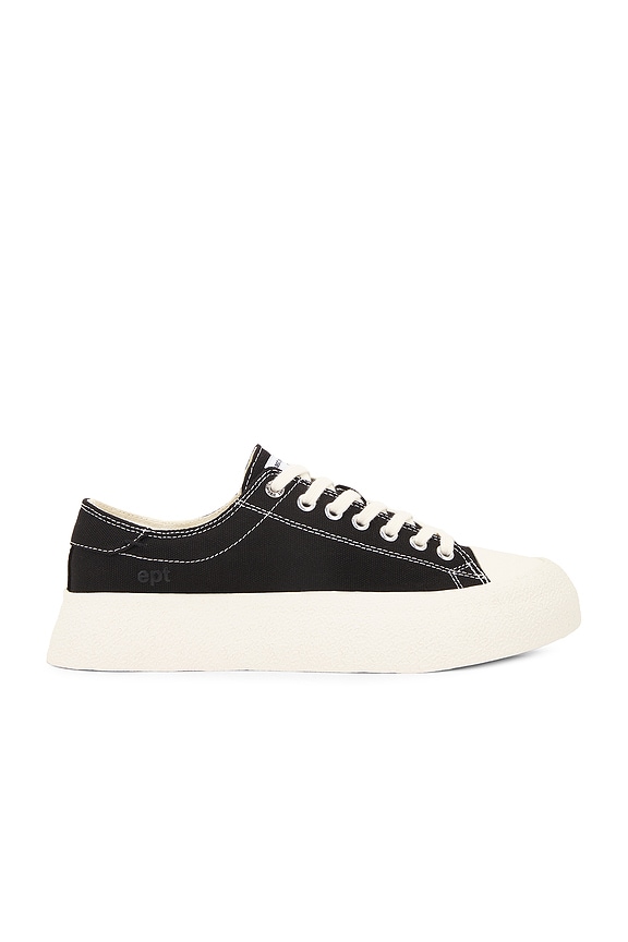 Rick Owens Vintage Sneakers in Black & Milk | FWRD