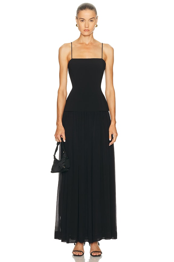 The Row Sauble Dress in Black | FWRD