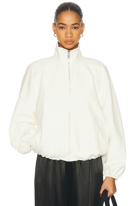 The North Face Denali Jacket in White Dune | FWRD