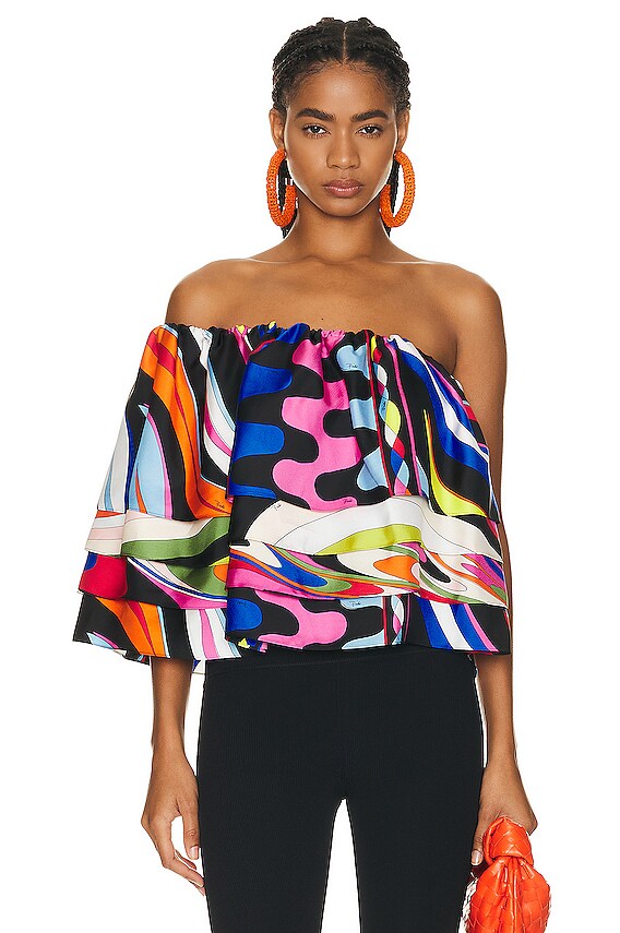 Emilio Pucci Silk Short in Rosa | FWRD