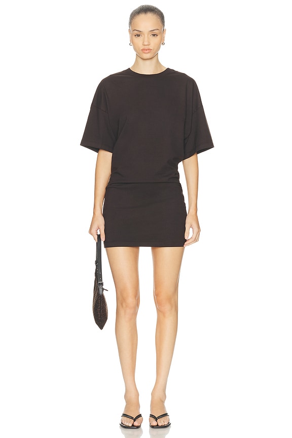 JACQUEMUS｜SHORT-SLEEVED ROUND NECK T-SHIRTS (LA ROBE TS La Robe T-Shirt Bahia (241DR088-2003-100-WHITE)