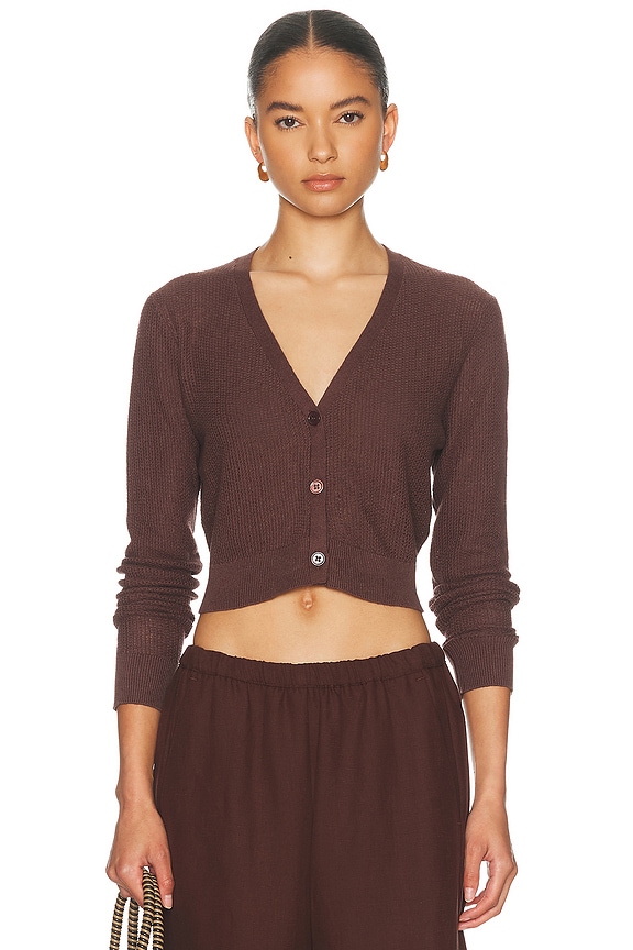 JACQUEMUS カーディガン JACQUEMUS Brown 'The Jacquemus' Cardigan Jacquemus