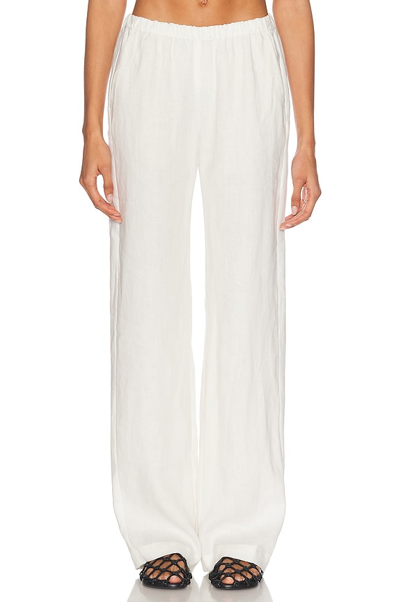 The Row Gala Pant in Off White | FWRD