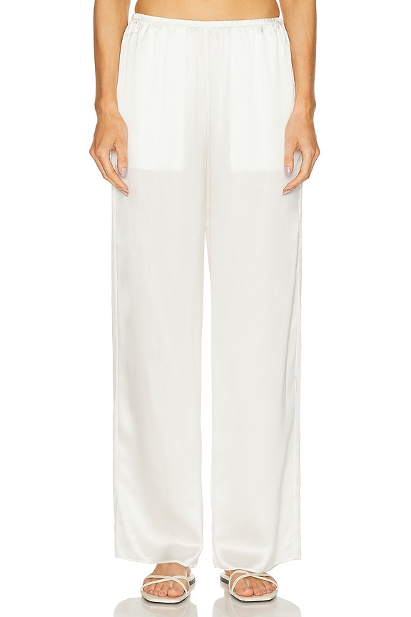 Alexis Justen Pant in Pearl White | FWRD