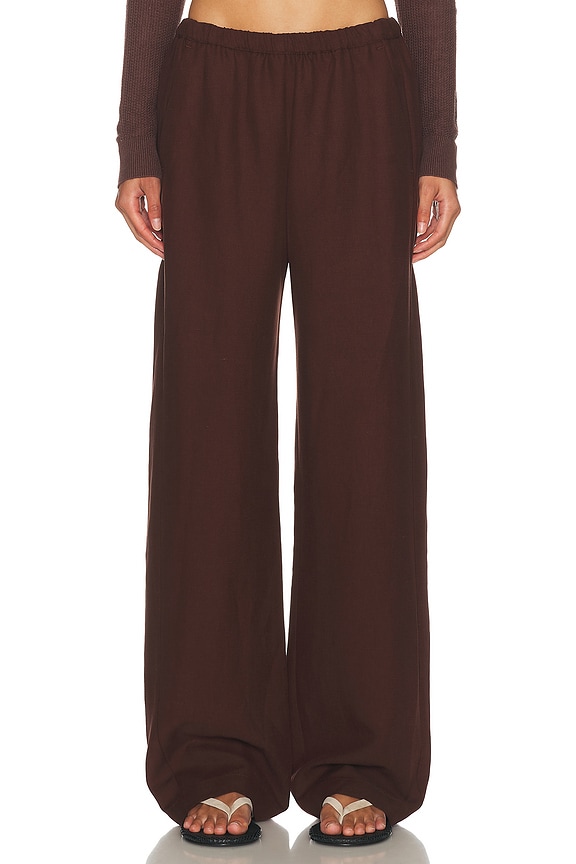 The North Face x SKIMS 1995 Denali Fleece Straight Leg Pant in SK