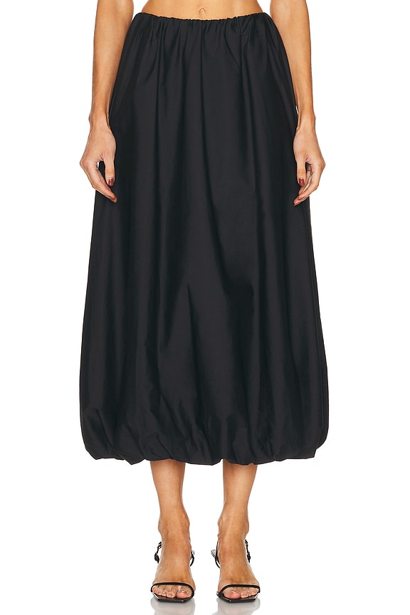 【関税&送料込み】Balenciaga Pleated Skirt Balenciaga Pleated Skirt in Black | FWRD