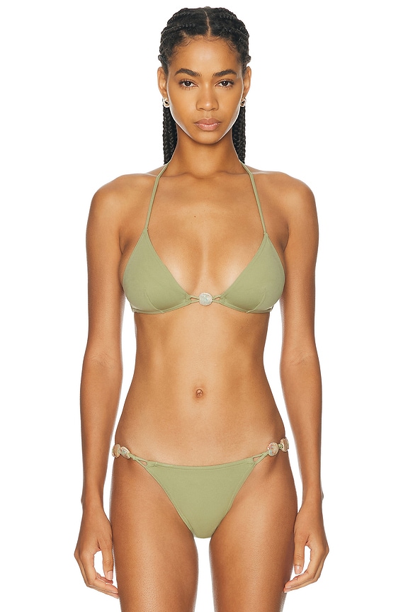 Mugler Asymmetrical Cut Out Swimsuit in Black & Black | FWRD