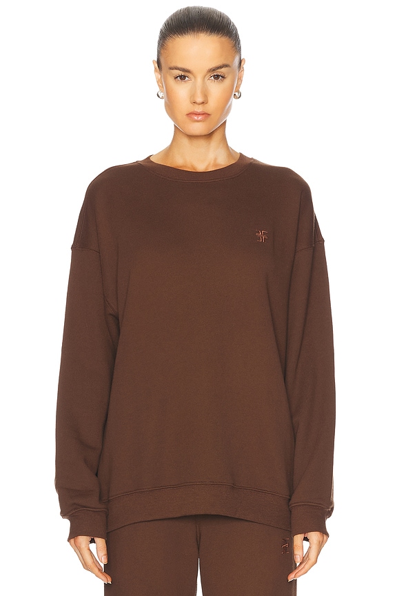 R13 Shaggy Oversized Sweater in Orange | FWRD