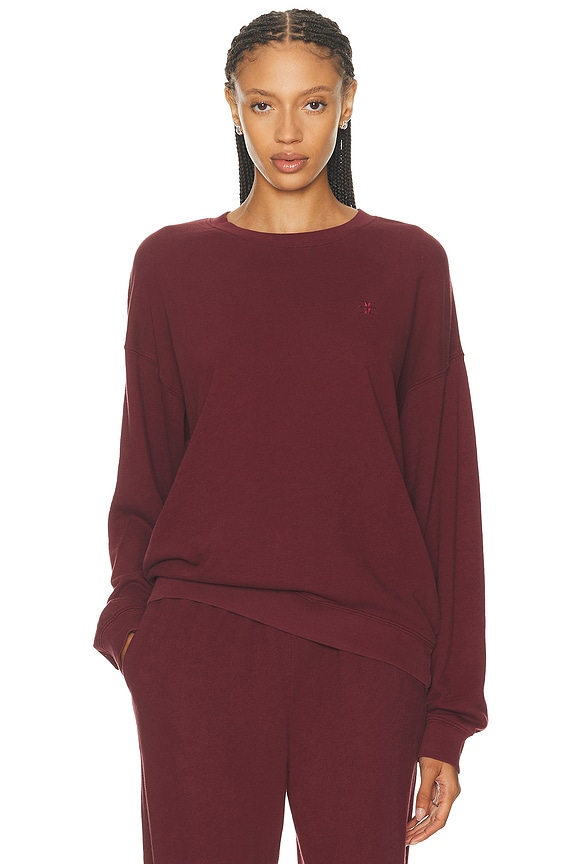 Rohe Wool Cashmere Sweater in Bright Red | FWRD