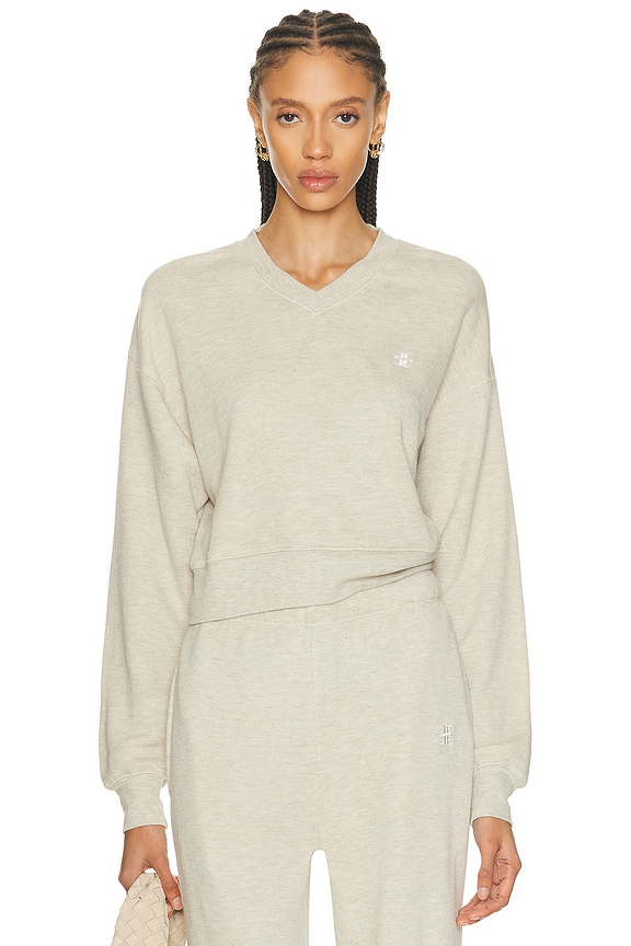 【新作】COMME des GARCONS x INVADERレディースセーター COMME des GARCONS PLAY Invader V-Neck Pullover Sweater in Light