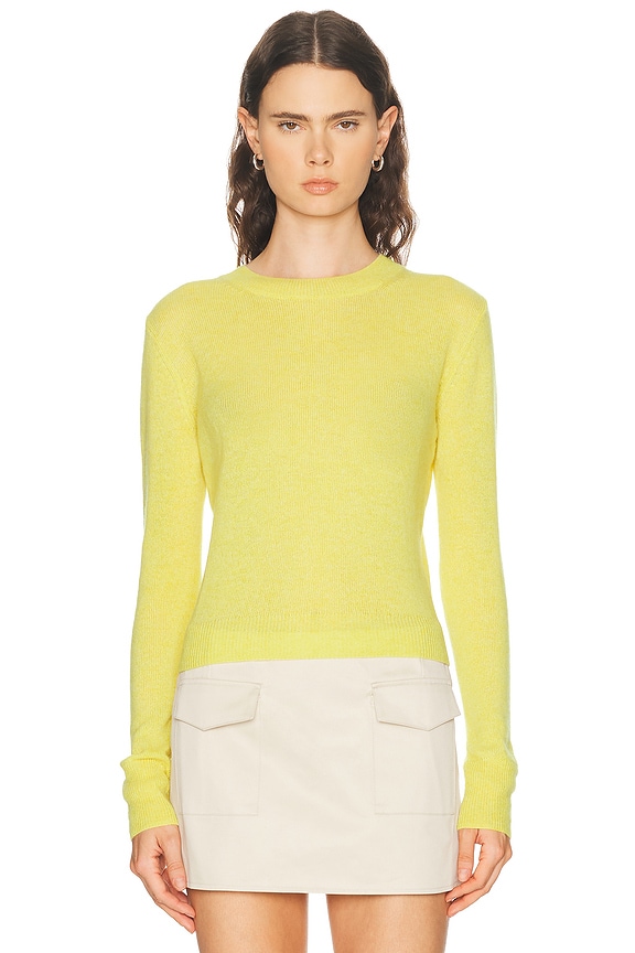 Jil Sander High Neck Sweater in Dark Yellow | FWRD