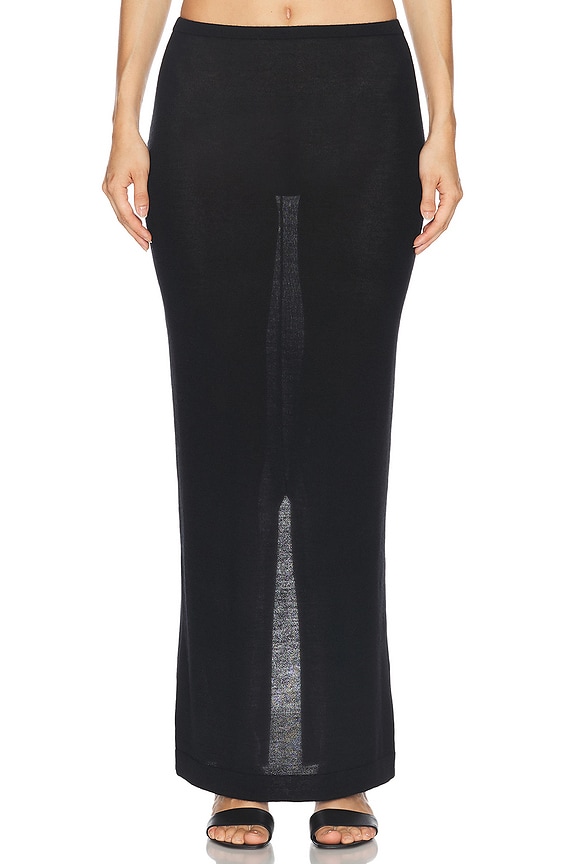 スカート RICK OWENS 'Jersey Lido' skirt Black Rick Owens Jersey Lido Skirt in Black | FWRD