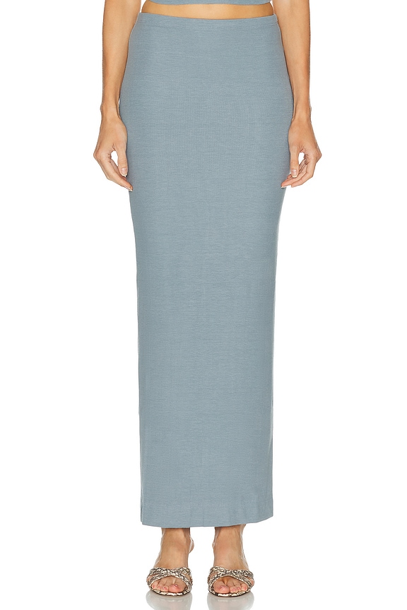 Emilio Pucci Stretch Maxi Skirt in Blue | FWRD