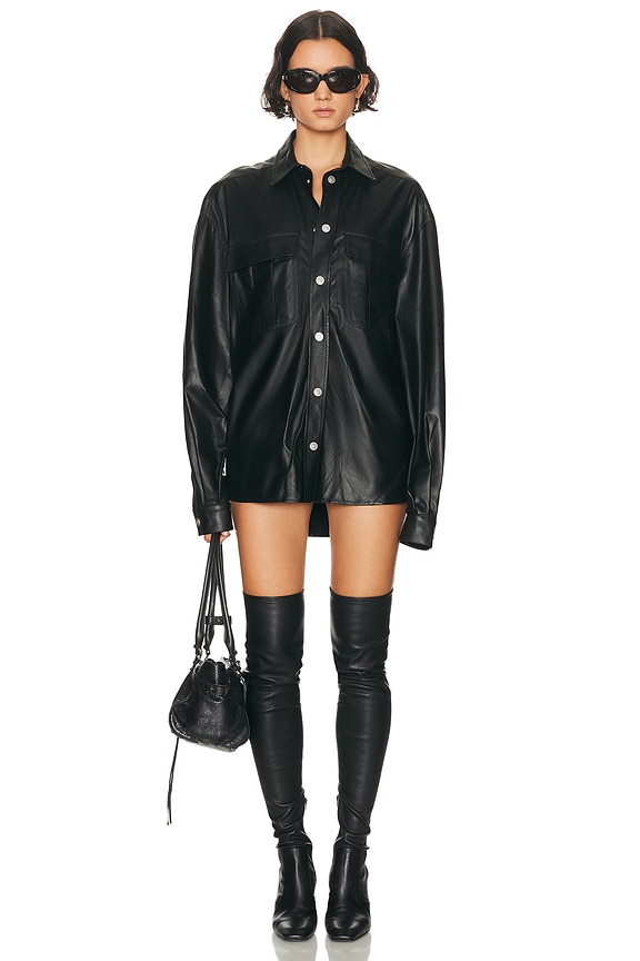 fitted lace wedding dress CORIRESHA Women's Faux Leather Long Sleeve Half Zip Drawstring Pockets  Hoodie Outerwear Black at Amazon Women's Coats Shop main image 0