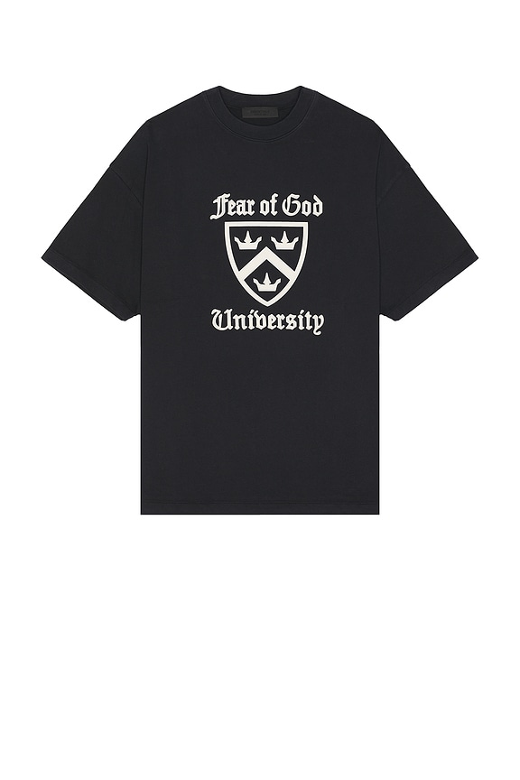 注目コラボ*Junya Watanabe X Carhartt* コットン Tシャツ x Carhartt logo cotton jersey T-shirt in black - Junya