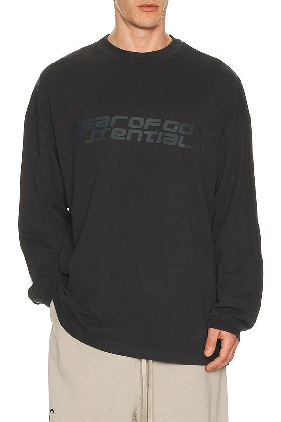 SATURDAYS NYC New York Brushed Relaxed Fit Long Sleeve Tee in