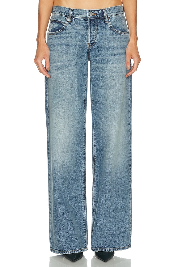 Balenciaga Large Baggy Pant in True Blue | FWRD