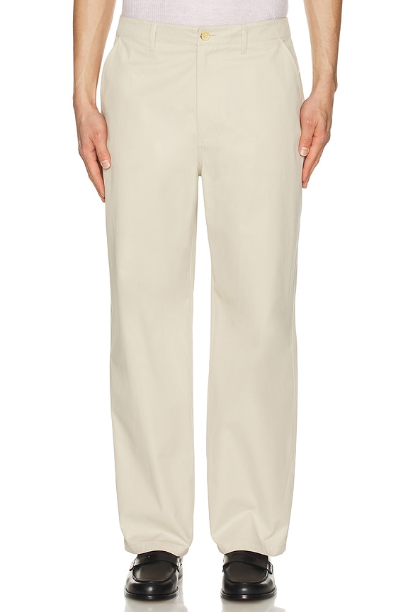 A.P.C. Renato Pant in Chalk | FWRD