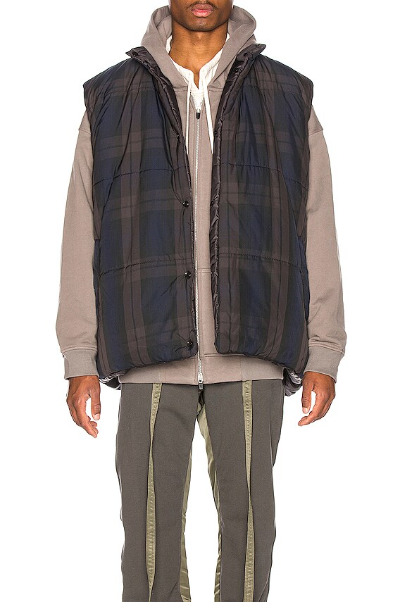 Fear of God Nylon Double Front Work Pant in Black | FWRD