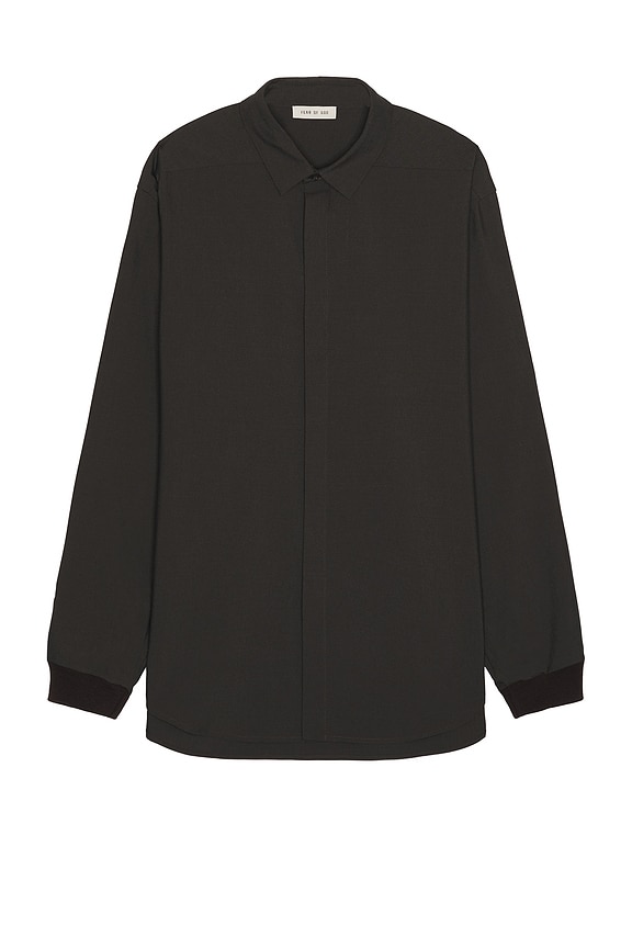 Veilance Mionn IS Overshirt in Black | FWRD Veilance Mionn IS Overshirt in Black | FWRD