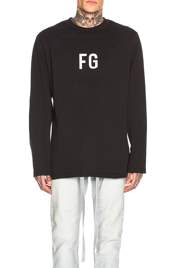 Fear of God Nylon Double Front Work Pant in Black | FWRD