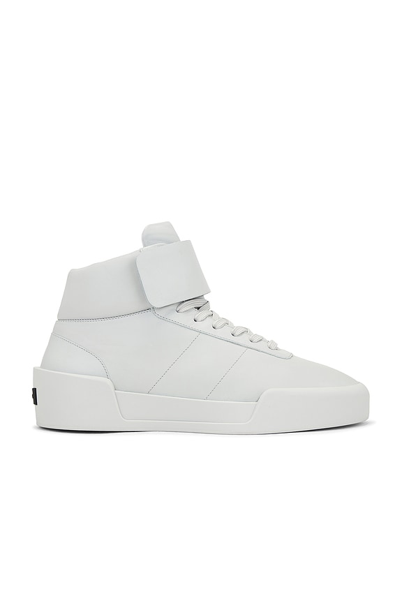 Kris Van Assche Multi Laces Calfskin Leather Sneakers in White | FWRD